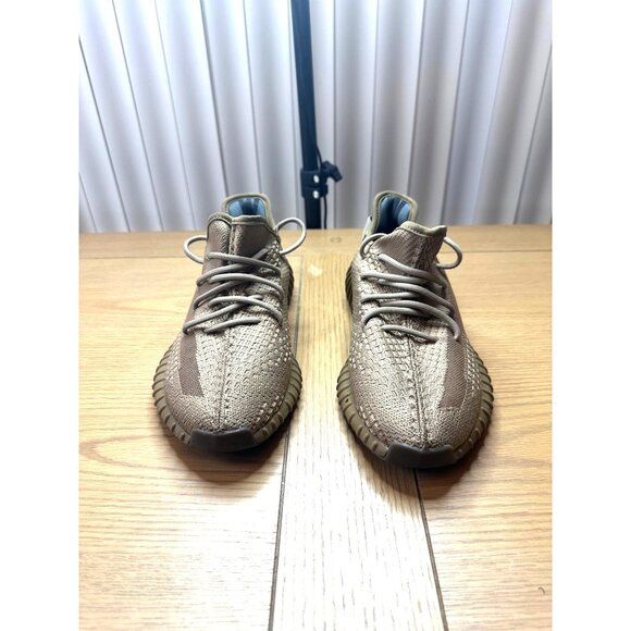 Adidas Yeezy Boost 350 V2 Earth Men's Knit Sport Shoe Sneakers Brown Tans - Picture 7 of 15